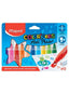 Maped Color Peps Felt Tip Mini Jumbo 12 color - Al Masam Stationery LLC