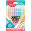Maped Color Peps Fel Tip Jungle Pastel Pen 10 Colors - Al Masam Stationery LLC