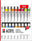 Marabu Acrylic Paint Set, 12 X 12 Ml - Al Masam Stationery LLC