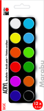 Marabu Acrylic Paints Set - MRU 1210000000206 - Al Masam Stationery LLC
