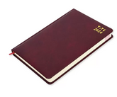 FIS Executive Diary 2024 Maroon (Arabic/English/French) 1 Week at a glance, - Al Masam Stationery LLC