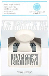 Martha Stewart Deep Edger Happy Birthday - Al Masam Stationery LLC