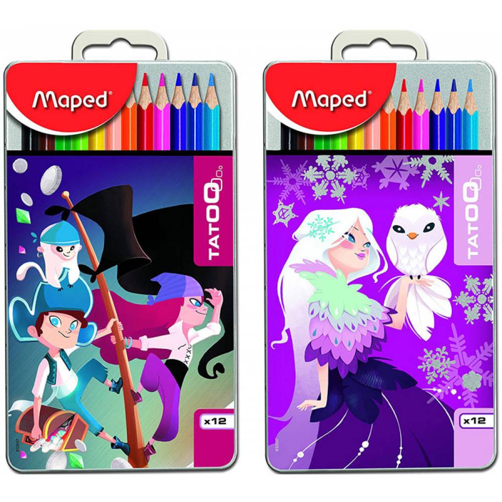 Maped Color Peps Tatto Pirates/Princess Metal - Al Masam Stationery LLC