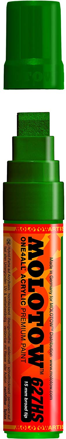 Molotow 627 Hs-One 4 All 15Mm Marker Mister Green - Al Masam Stationery LLC