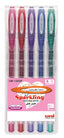 Uniball UM120SP Signo sparkling Wallet of 5 Colors. - Al Masam Stationery LLC