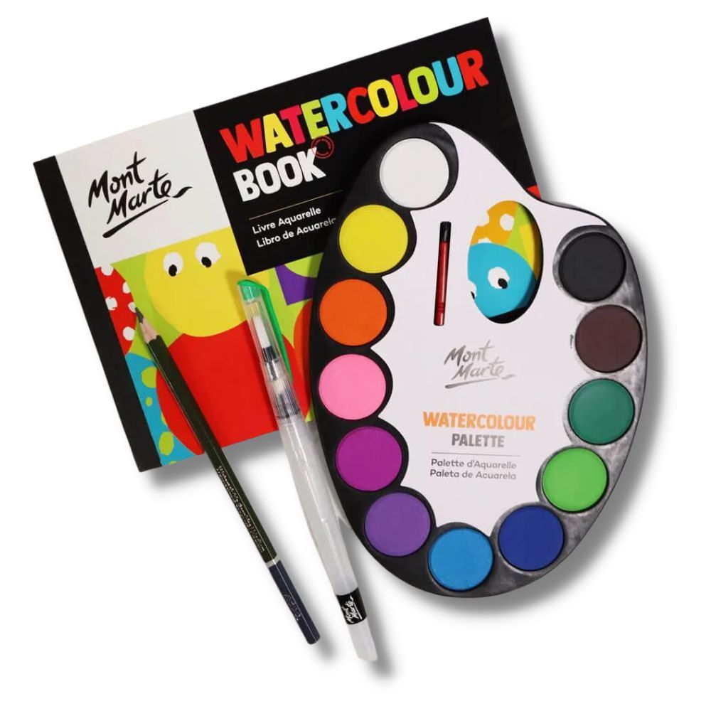 Mont marte Watercolour Set 16pc - Al Masam Stationery LLC