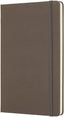 Moleskine Ruled Classic Notebook Hard Cover A5 Earth Brown - Al Masam Stationery LLC
