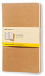 Moleskine Cashier Squared Large Size Set of 3 kraft Brown - Al Masam Stationery LLC