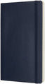 Moleskine Ruled Soft Cover Notebook Large Size Blue - Al Masam Stationery LLC