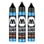 Grafx Aqua Ink Refill 30Ml Shock Blue Middle - Al Masam Stationery LLC