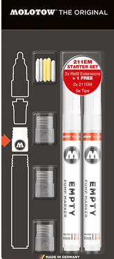 Molotow Refill Extension Starter Kit 211Em - Al Masam Stationery LLC