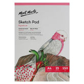 Mont Marte Signature Sketch Pad 150gsm 25 Sheet A4 - Al Masam Stationery LLC