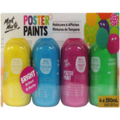 Mont Marte Poster Paint 250ml Bright - Al Masam Stationery LLC