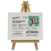 Mont marte Mini Display Easel w/Canvas 8x10cm - Al Masam Stationery LLC