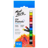 Mont Marte Oil Pastels 12pc - Al Masam Stationery LLC