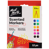 Mont Marte Scented Markers 12pc - Al Masam Stationery LLC