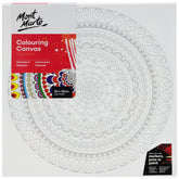 Mont Marte Colouring Canvas 30x30cm Mandala - Al Masam Stationery LLC