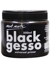 Mont Marte Black Gesso 500ml