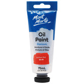 Mont Marte Oil Paint 75ml - Brilliant Red - Al Masam Stationery LLC