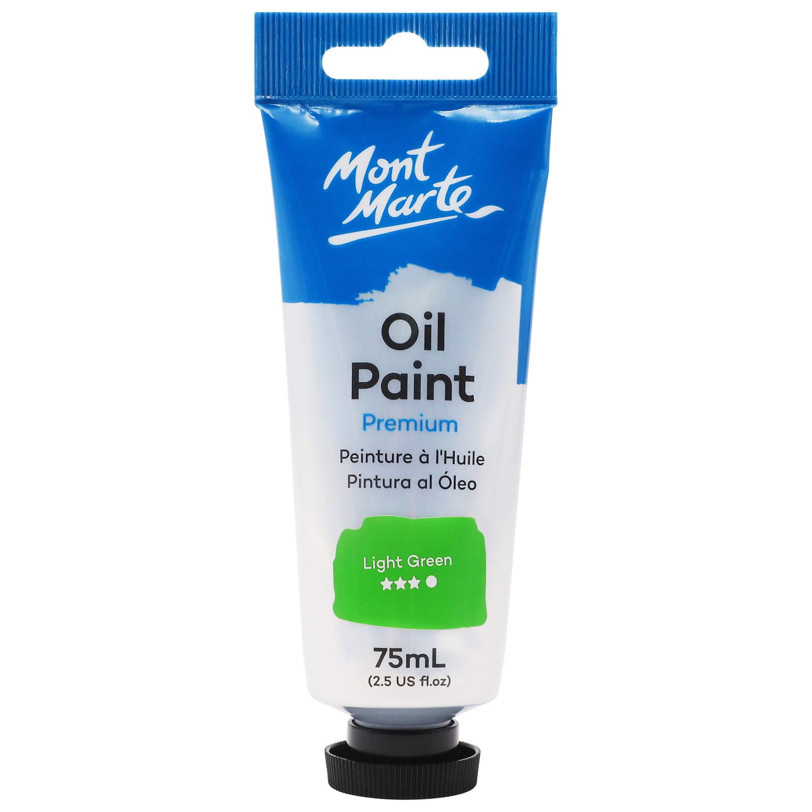 Mont Marte Oil Paint 75ml - Light Green - Al Masam Stationery LLC