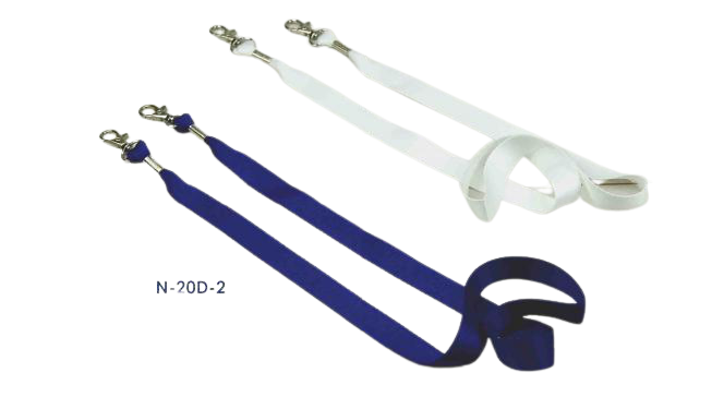CFM N-20D-2 NAME BADGE LANYARD DOUBLE HOOK