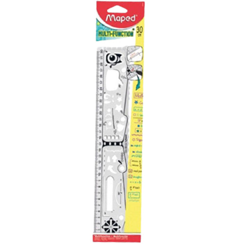 Maped Ruler Geonotes multi-function 30cm - Al Masam Stationery LLC
