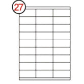 Formtec Label 2700/70x30mm #27 - Al Masam Stationery LLC
