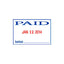 NEO Self Ink Stamp Paid with Date - Al Masam Stationery LLC