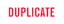 Sef Ink Stamp Duplicate - Al Masam Stationery LLC