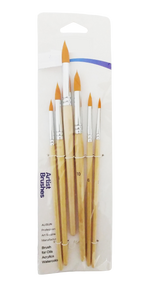 Artist Round Brush Set - Al Masam Stationery LLC
