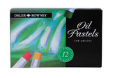Daler Rowney Oil Pastel Set of 12 - Al Masam Stationery LLC