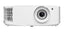 Optoma UHD55 4K gaming and home entertainment projector displaying a vibrant image on a wall