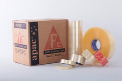 Apac Packaging Tape Clear 45µ x 2 inch x 200 yards| 36 rolls per carton