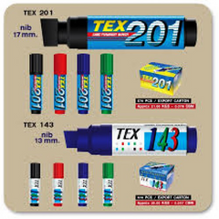 Permanent Marker Jumbo - TEX201 Blk