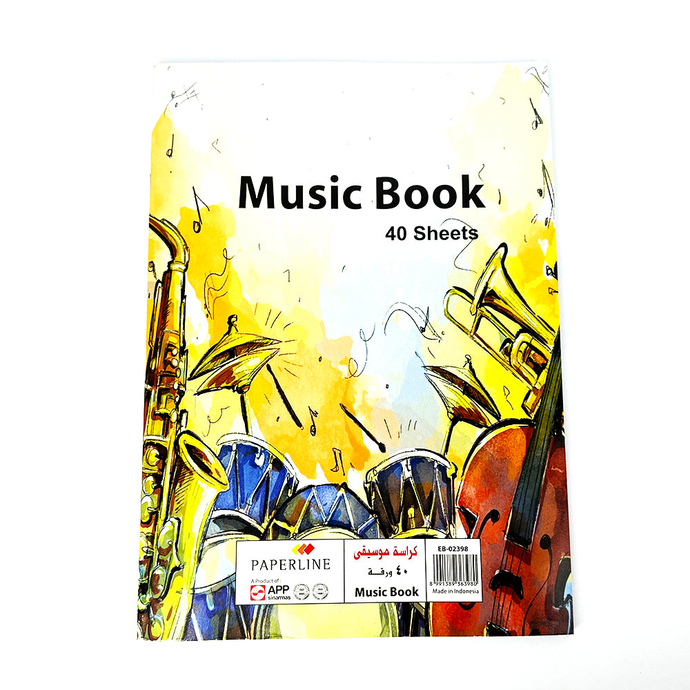 40-A4 Music Book