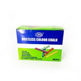 FIS Colored Chalk 100 Pcs Pack - Al Masam Stationery LLC
