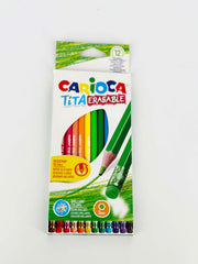 42897-TITA Erasable Color Pencil(1X12)