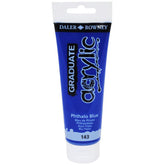 Daler Rowney Graduate Acrylic Color PHTHALO BLUE - Al Masam Stationery LLC