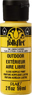 Folkart Outdoor Brush On - Lemon Custard 2 Oz. - Al Masam Stationery LLC