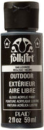 Folkart Outdoor Brush On - Licorice 2 Oz. - Al Masam Stationery LLC