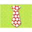 Plaid Fabric Lrg Red Dot Tie - Al Masam Stationery LLC
