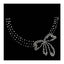 Rhinestone Necklace Mona - Al Masam Stationery LLC