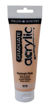 Daler Rowney Graduate Acrylic Color PORTRAIT PINK - Al Masam Stationery LLC