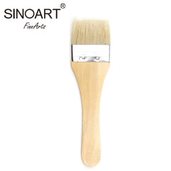 SINOART Artist Bristle Brush  Aluminium ferrule #1