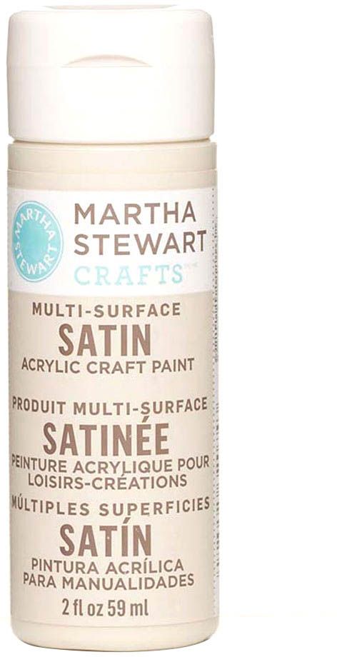 Martha Stewart Multi Surface Paint Satin 2 Oz. Putty - Al Masam Stationery LLC