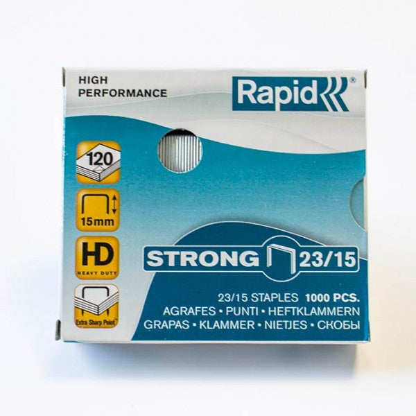 Rapid S23/15 Heavy Duty Strong Staples 80 to 90 Sheets - Al Masam Stationery LLC
