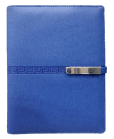 AMS-RM-S-220 - BLUE PU LEATHER ORGANIZER - Al Masam Stationery LLC