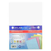 Atlas A4 Bristol Binding Cover White 100 Sheets - Al Masam Stationery LLC