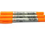 Sakura Identi-pen Permanent Ink, Orange Dual Point Pen 3 each New - Al Masam Stationery LLC