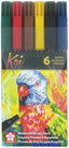 Sakura 6-Piece Koi Coloring Brush Pen Set - Al Masam Stationery LLC